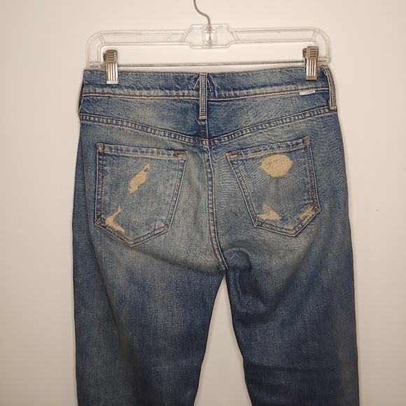 MOTHER The Dropout Fray in Reckless Distressed 24 - Picture 8 of 14